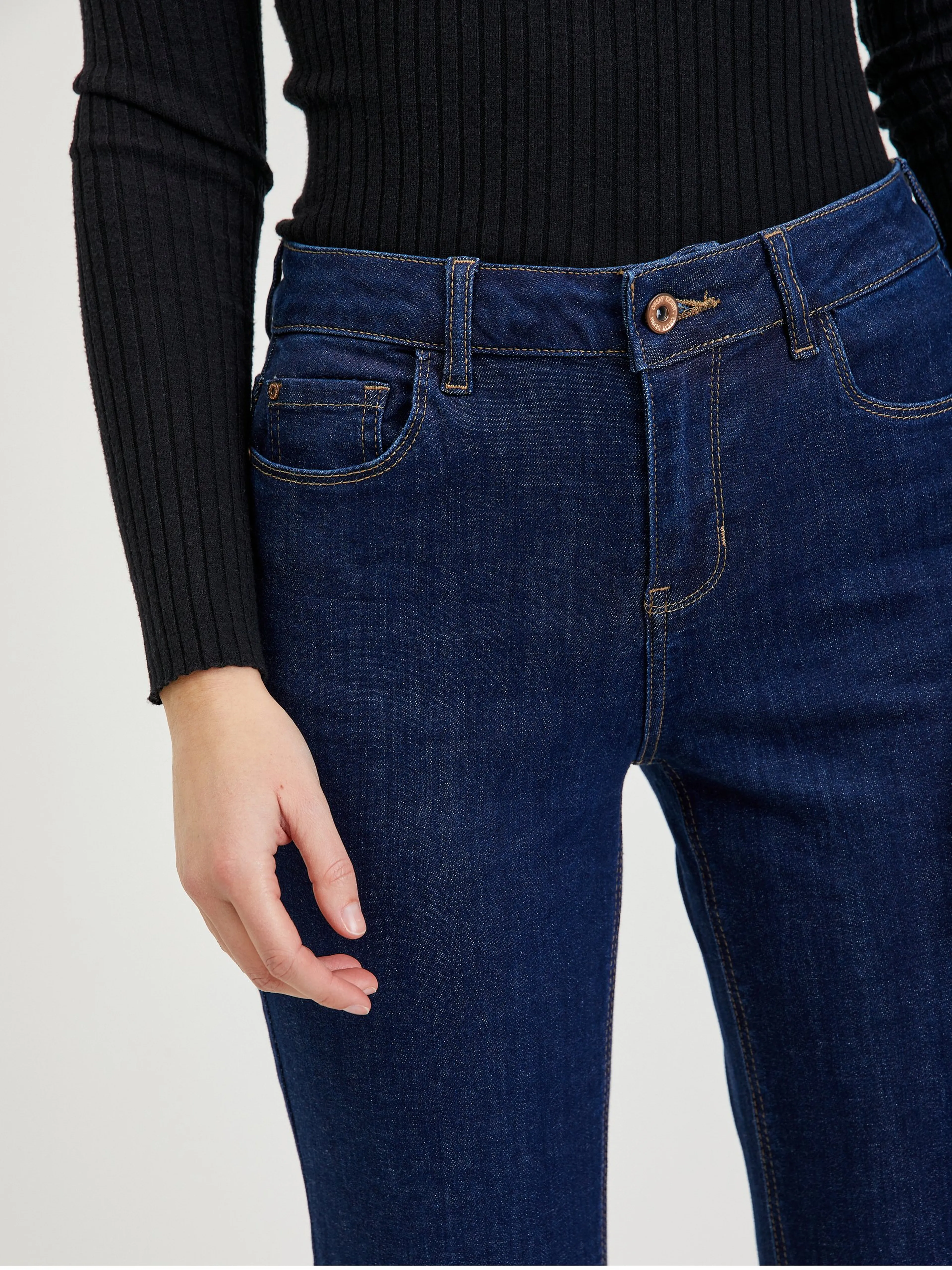 Dunkelblaue Damen Boyfriend Jeans ORSAY