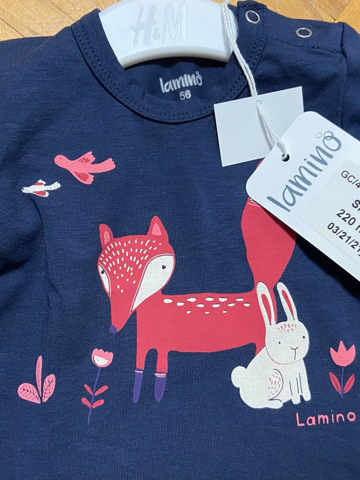lamino Longsleeve in Dunkelblau günstig kaufen 56