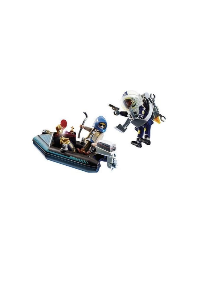 Playmobil Polizei-Jetpack: Festnahme des Kunsträubers in Mehrfarbig ab 5 Jahre günstig kaufen onesize