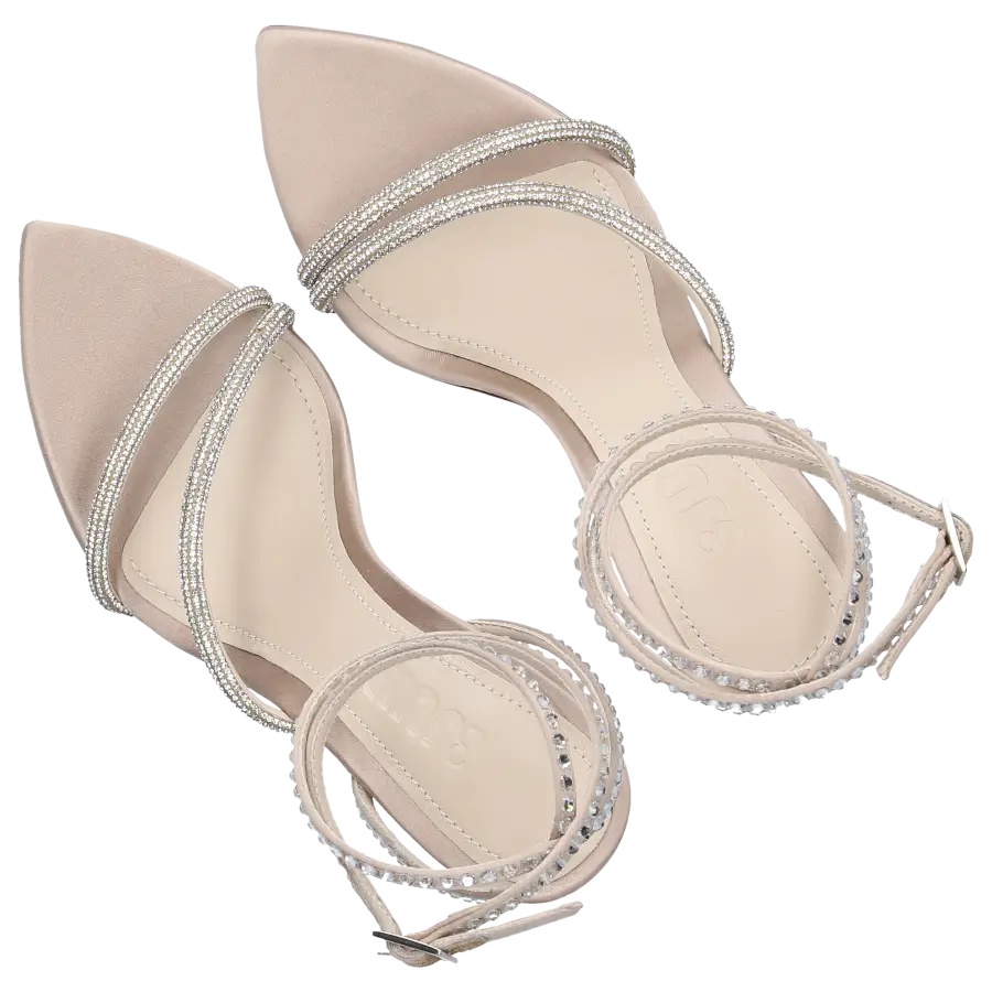 3 JUIN - Sandalen GIGLIO Seide - beige