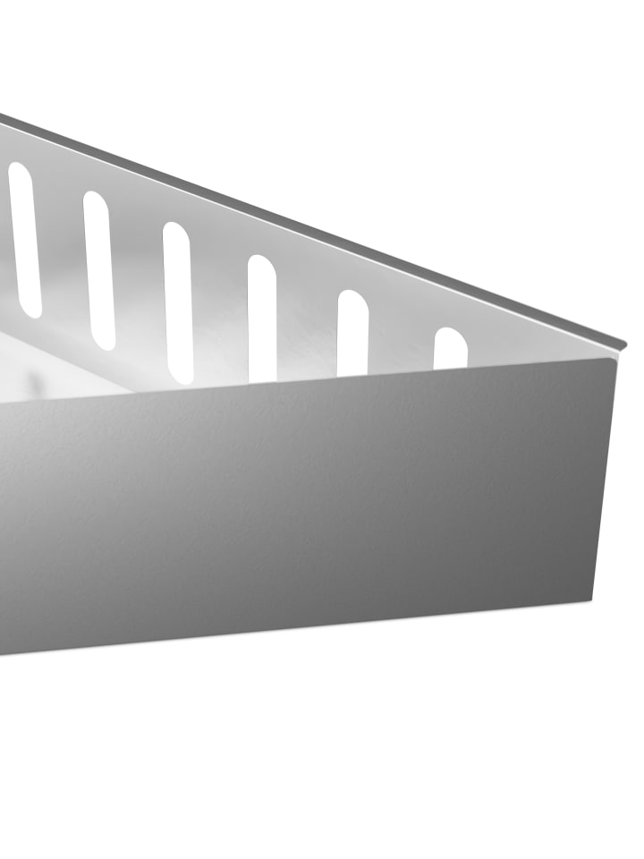 relaxdays 2 x Kohlekorb in Silber günstig kaufen onesize