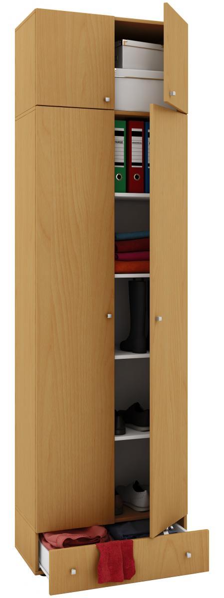VCM my home Mehrzweckschrank Vandol l Buche