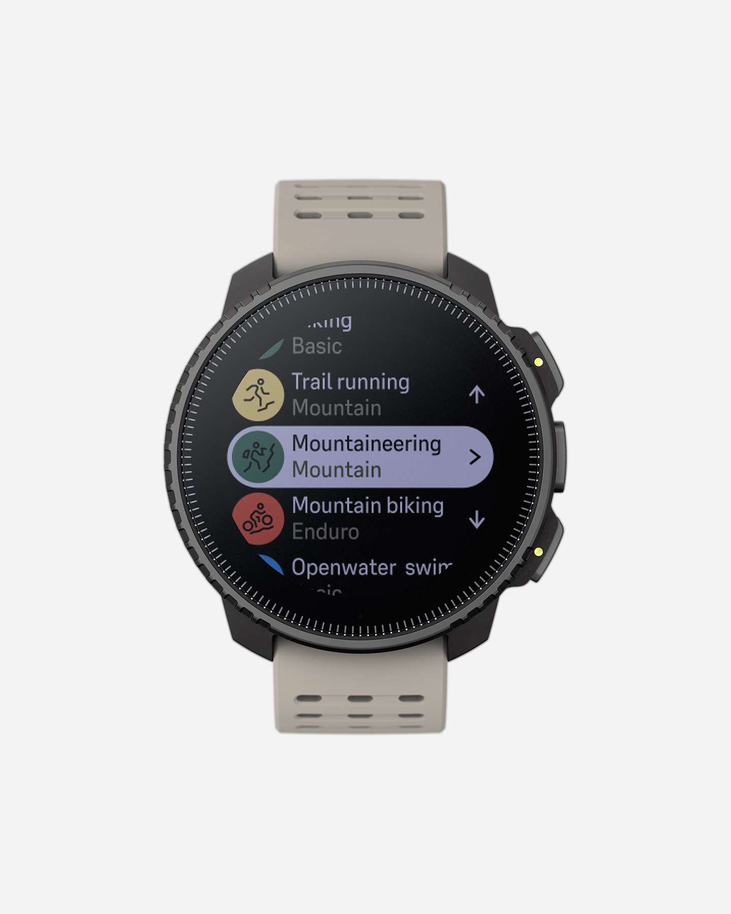 Vertikálne multifunkčné hodinky Suunto čierne SS050863000