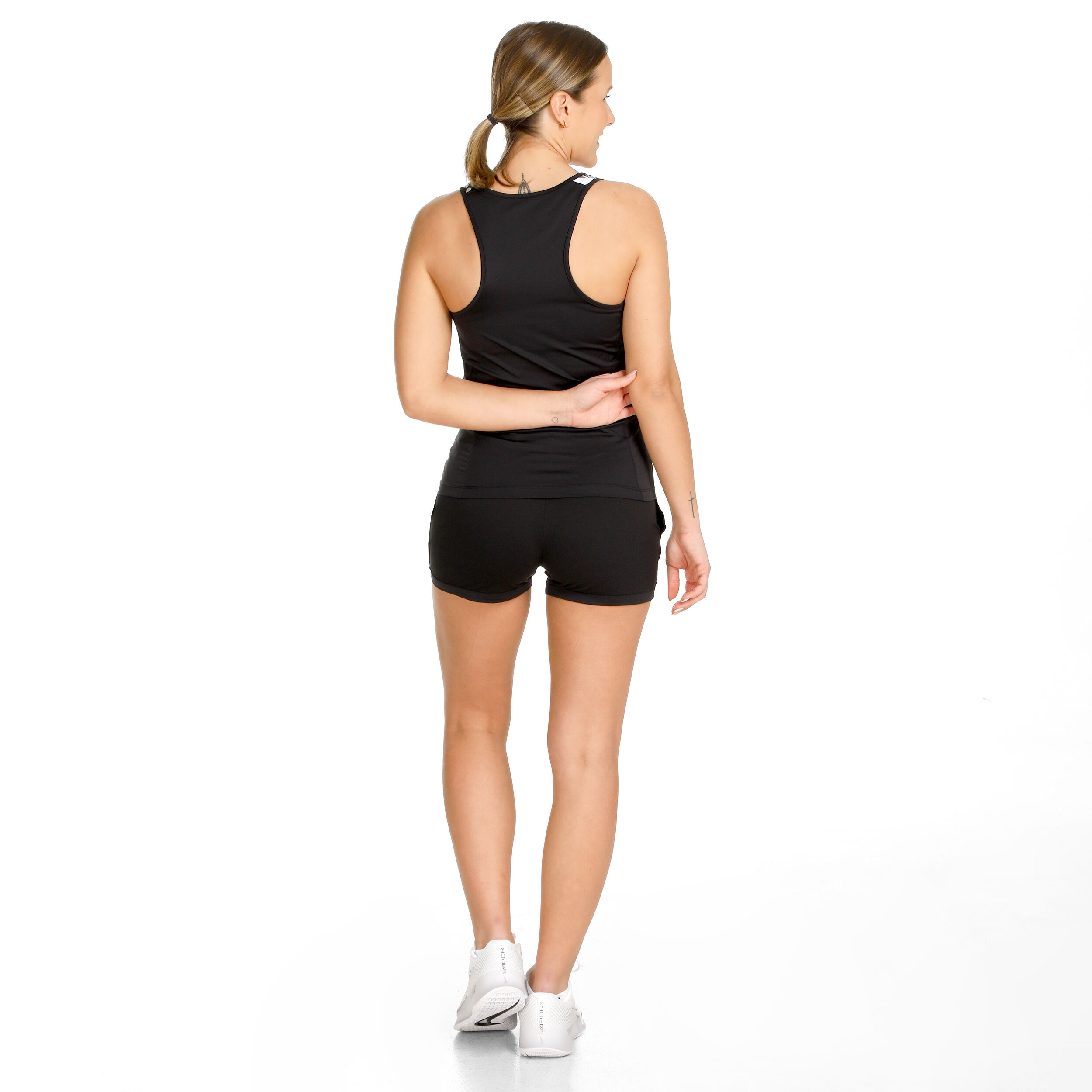 Shorts Damen - Schwarz, Grau