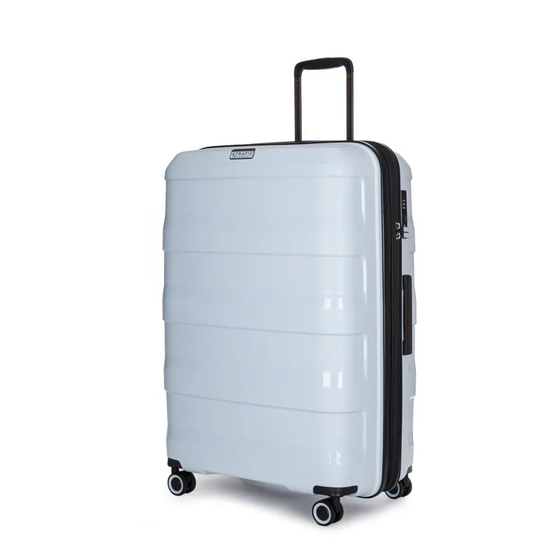 Stratic Straw + - Hartschalen Koffer L (75 cm) - pastel blue