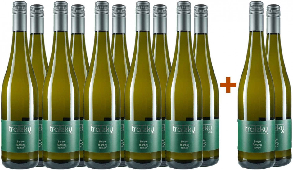 10+2 Paket Riesling feinherb - Weingut Tratzky