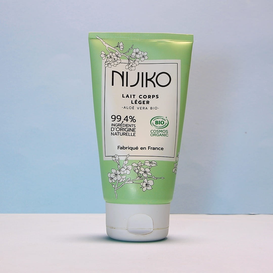 Loción hidratante orgánica NIJIKO con aloe vera
