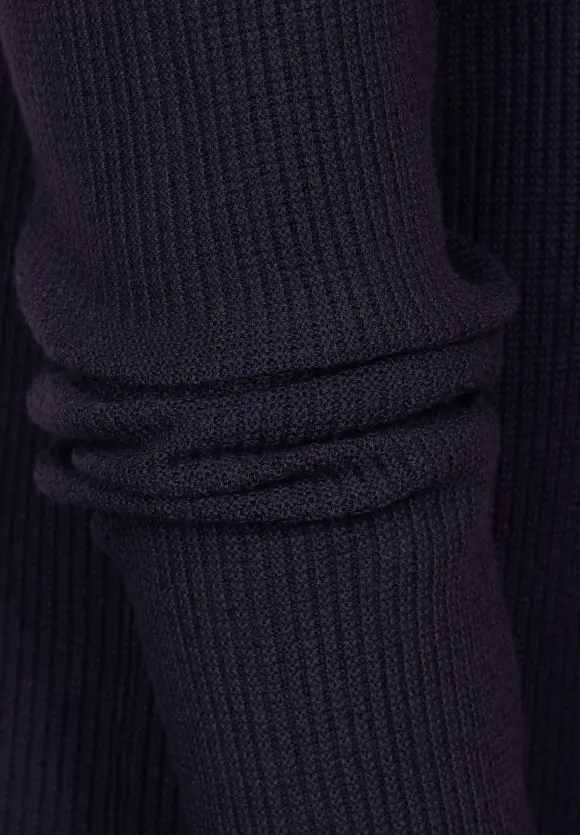 CECIL Lange Kapuzenstrickjacke