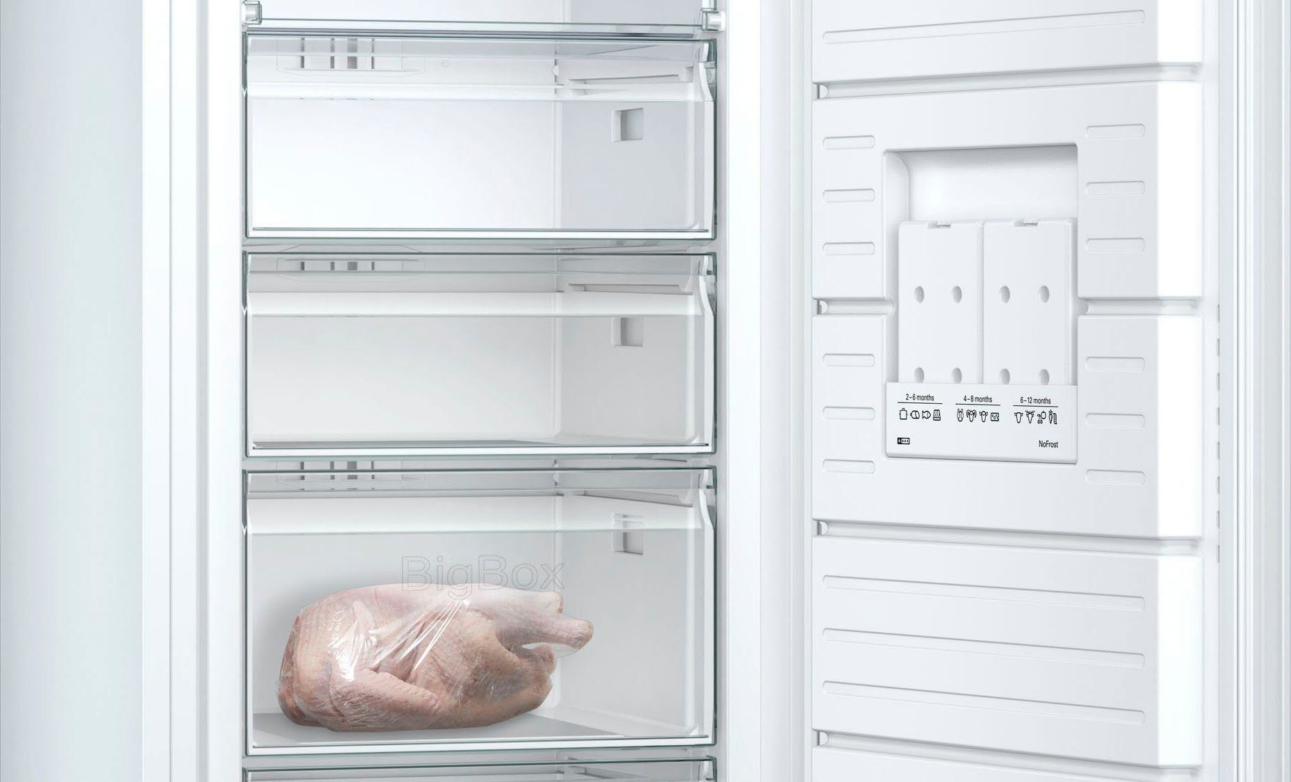 SIEMENS Gefrierschrank GS54NUWDV, 176 cm hoch, 70 cm breit