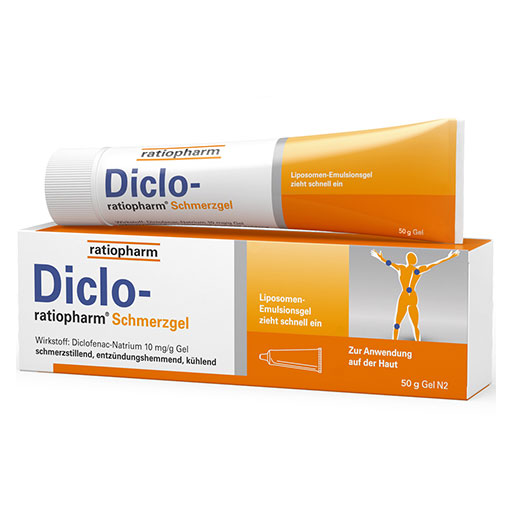 DICLO-RATIOPHARM Schmerzgel  50 g  Gel