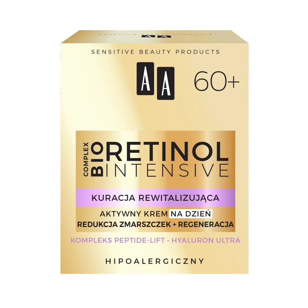 AA Retinol Intensive 60+ Aktiv Dagcreme Rynkereduktion + Regenerering
