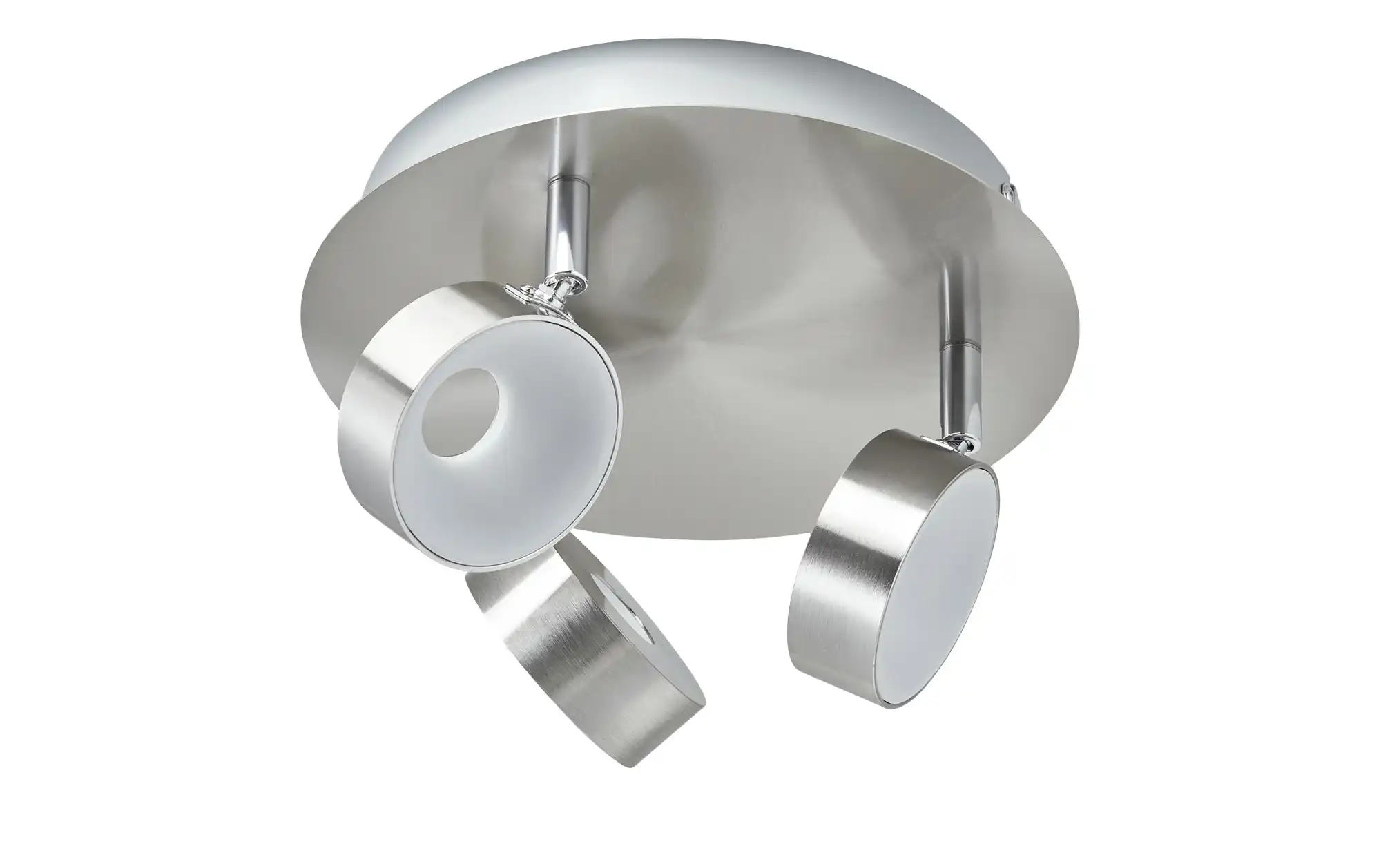 KHG LED-Spot, 3-flammig Nickel matt