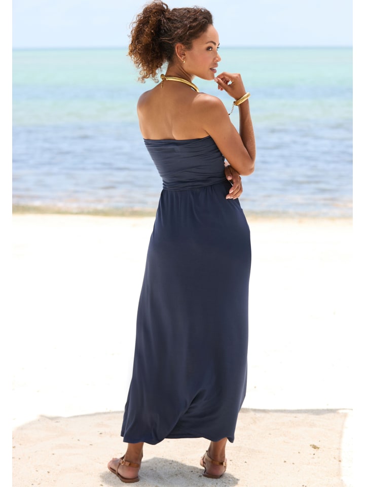 LASCANA Maxikleid in marine günstig kaufen