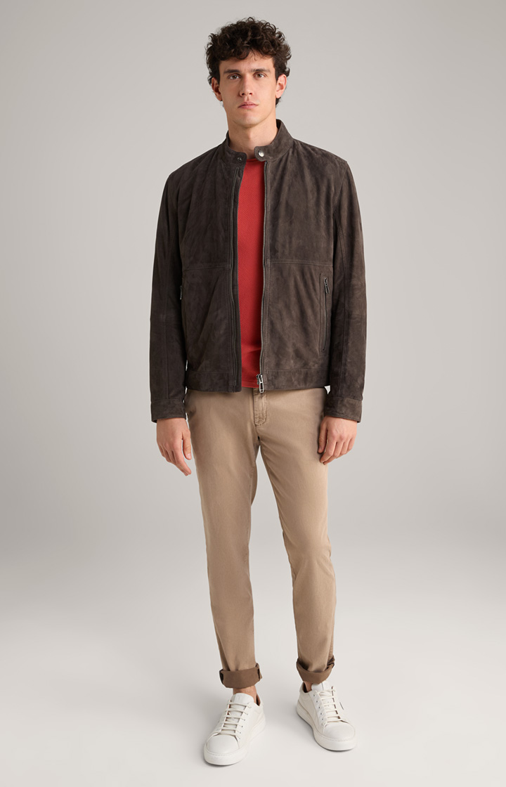 Lederjacke Avik in Braun