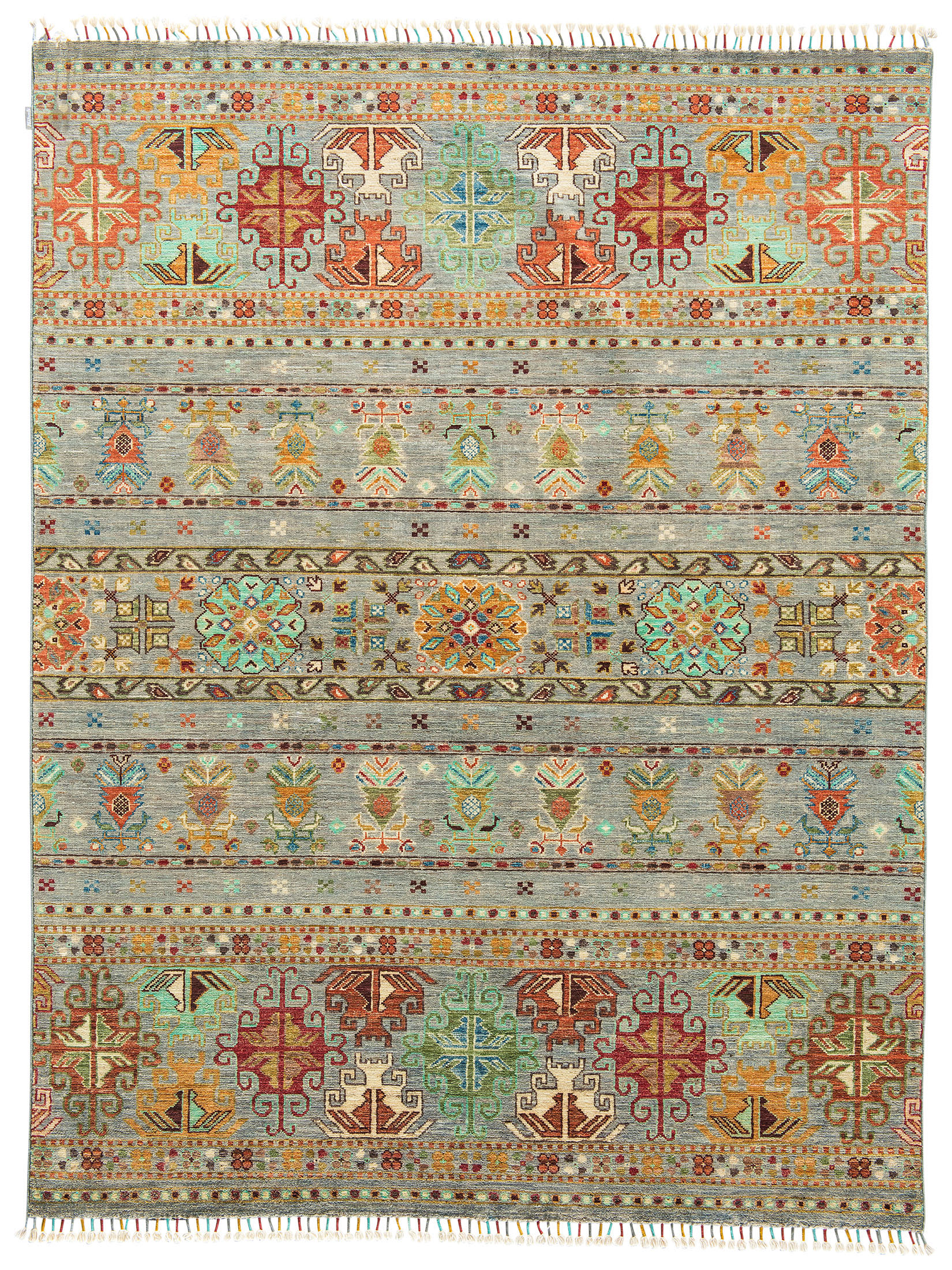 Chobi Schal ca. 157 x 207 cm, Unikat / Einzelstück