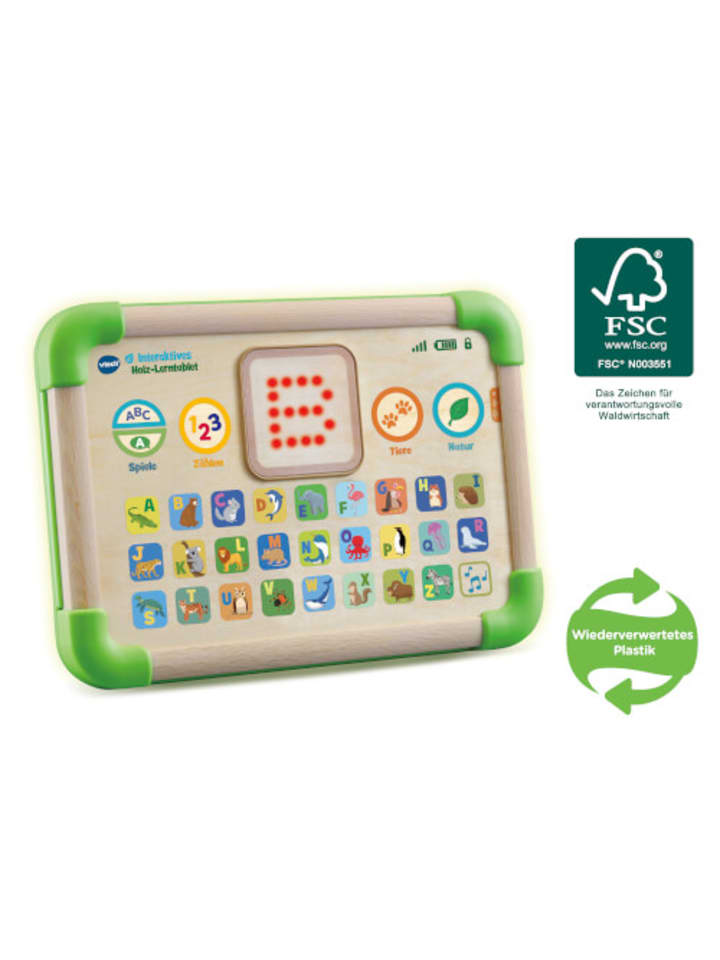 vtech Interaktives Holz-Lerntablet - 12 Monate - 4 Jahre günstig kaufen onesize