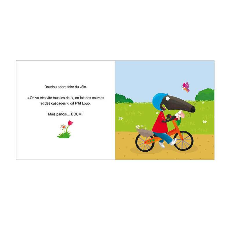 Livre P'tit loup aime son doudou - Auzou