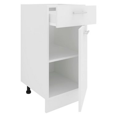 VCM Unterschrank Küchenschrank B 40 cm Unterschrank Schublade Esilo
