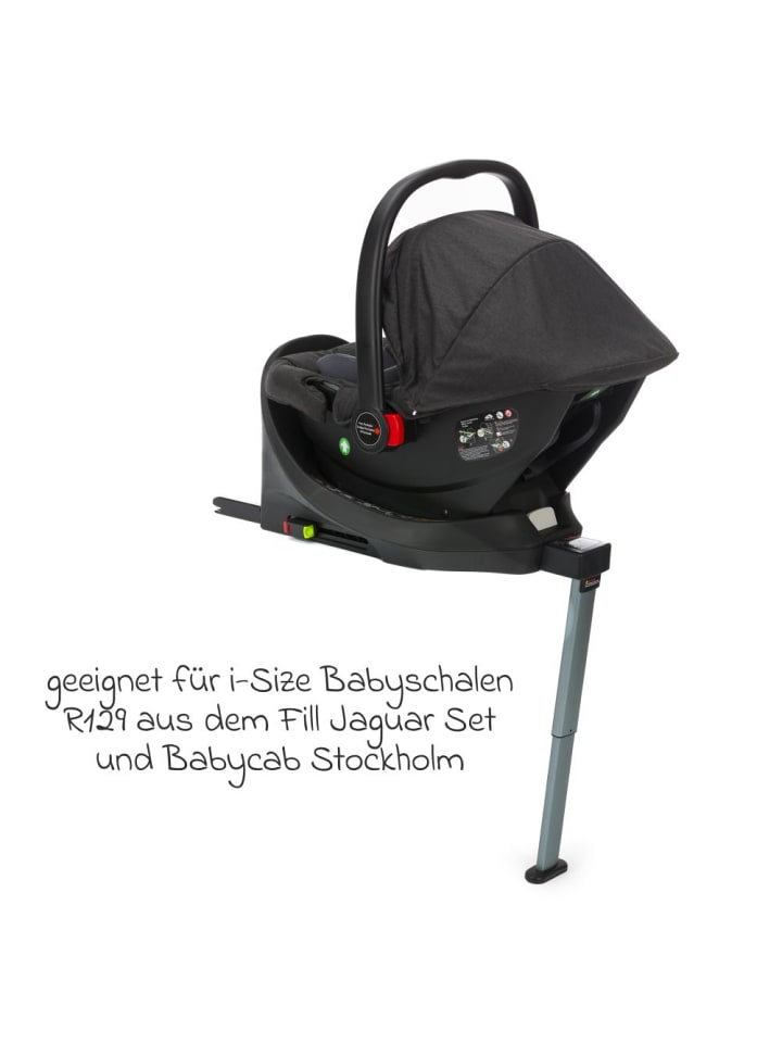 fillikid Isofix-Basis-Station i-Size für Babyschale Jaguar in schwarz günstig kaufen onesize