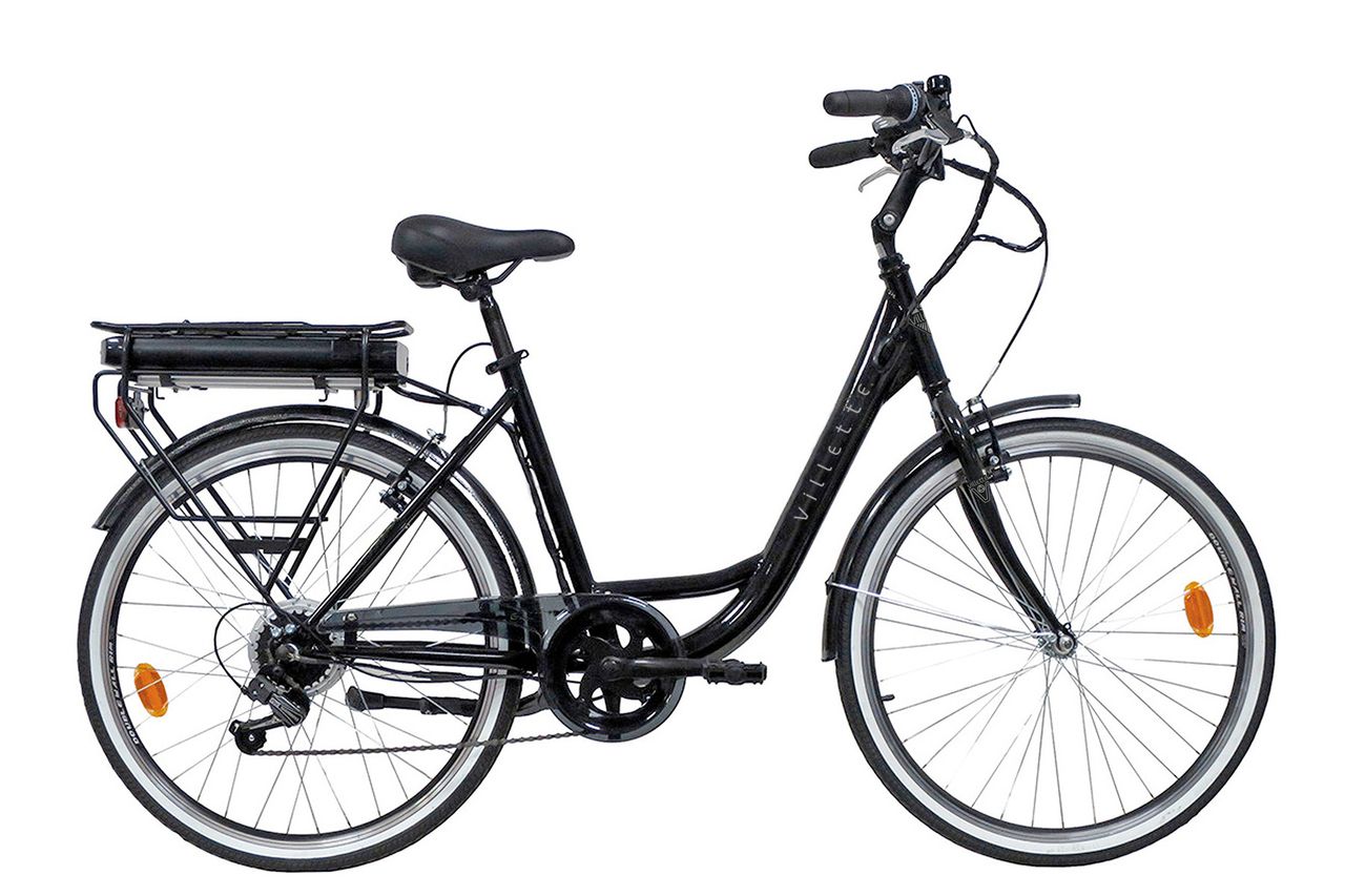 Villette le Debutant, Elektrofahrrad, 26 Zoll, 6 Gänge, schwarz