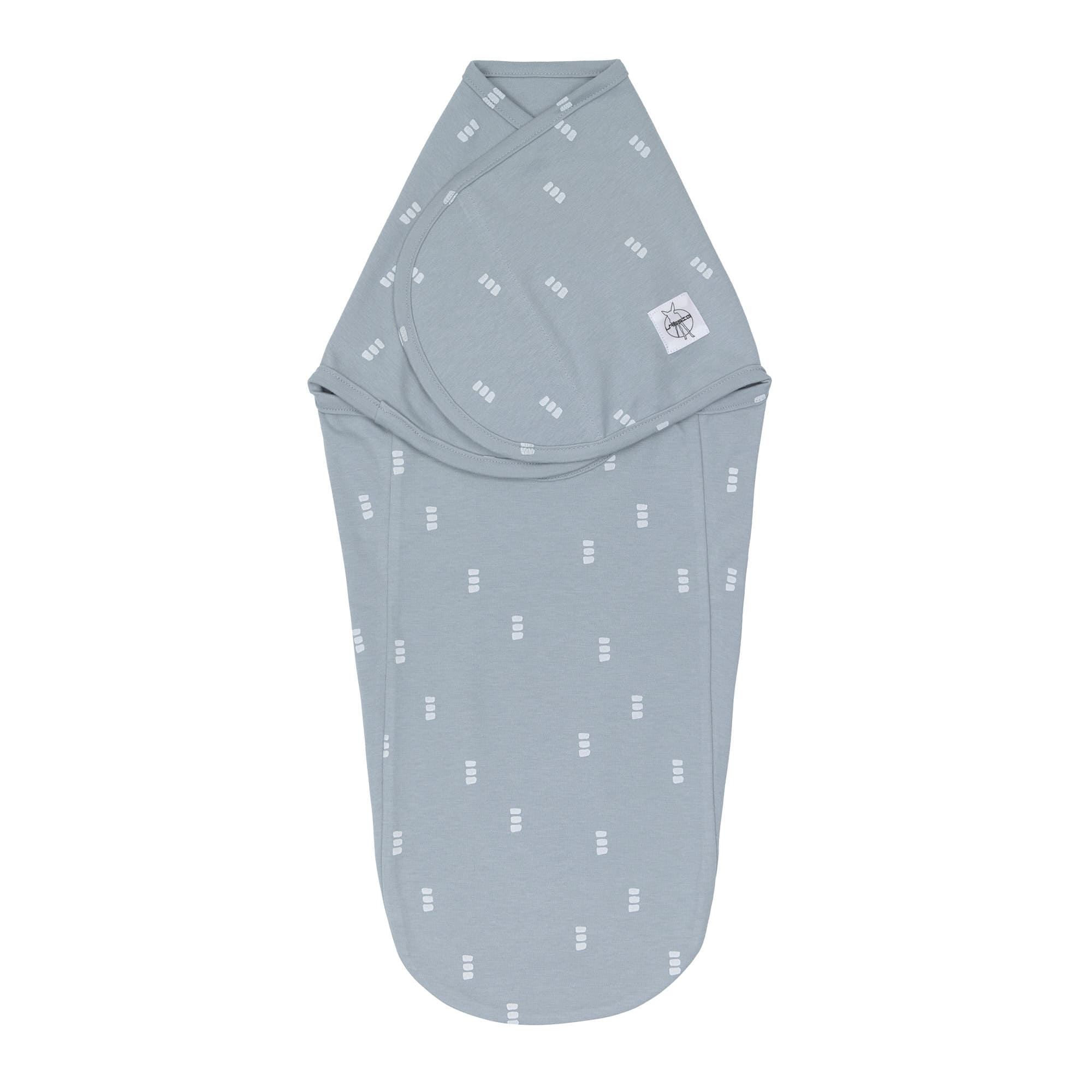 Pucksack - Bio Baumwolle, Blocks, Hellblau