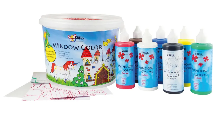 KREUL Window Color C2 Set Powerpack 400 ml