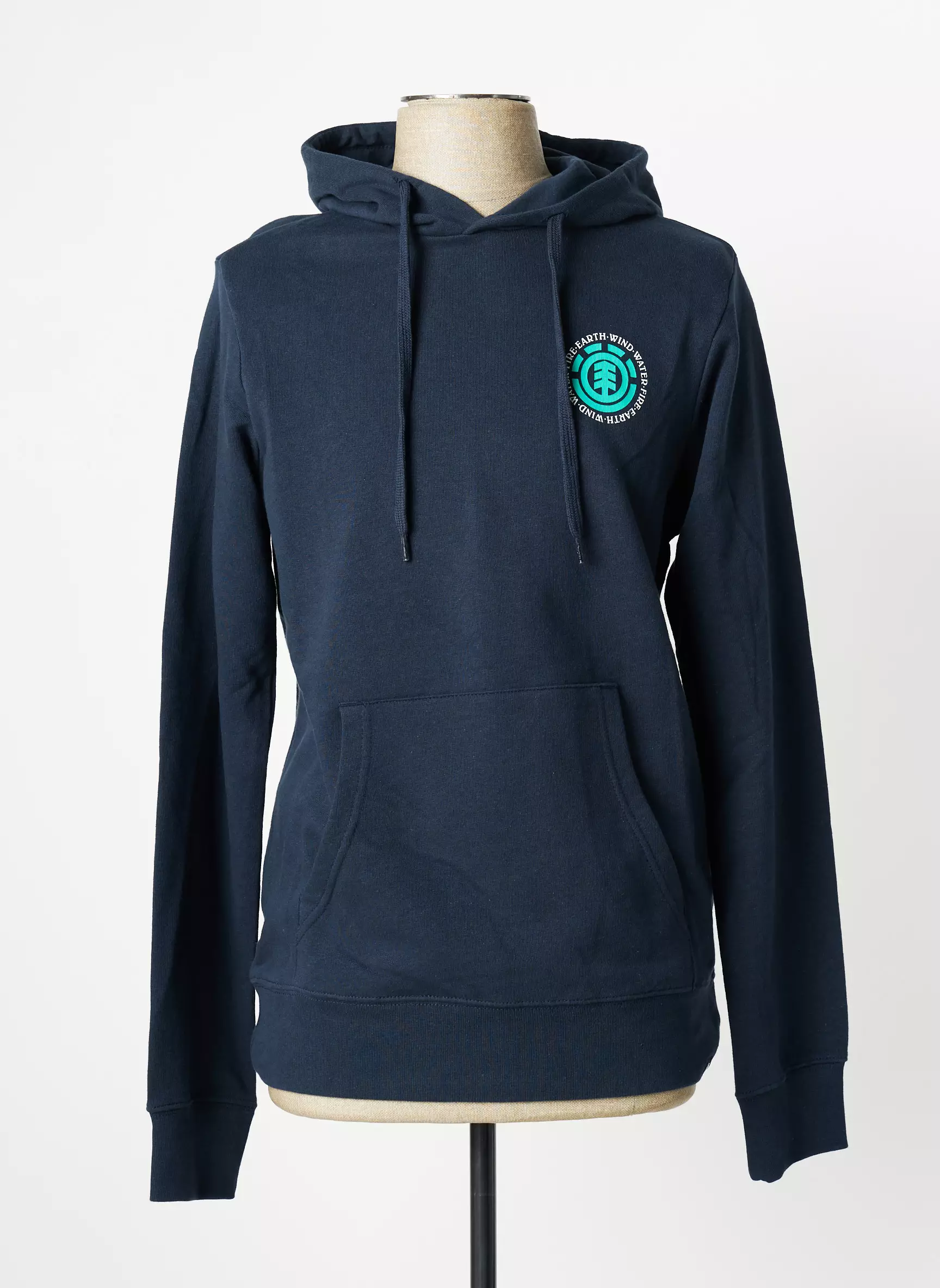 Element Sweat Capuche Homme couleur bleu