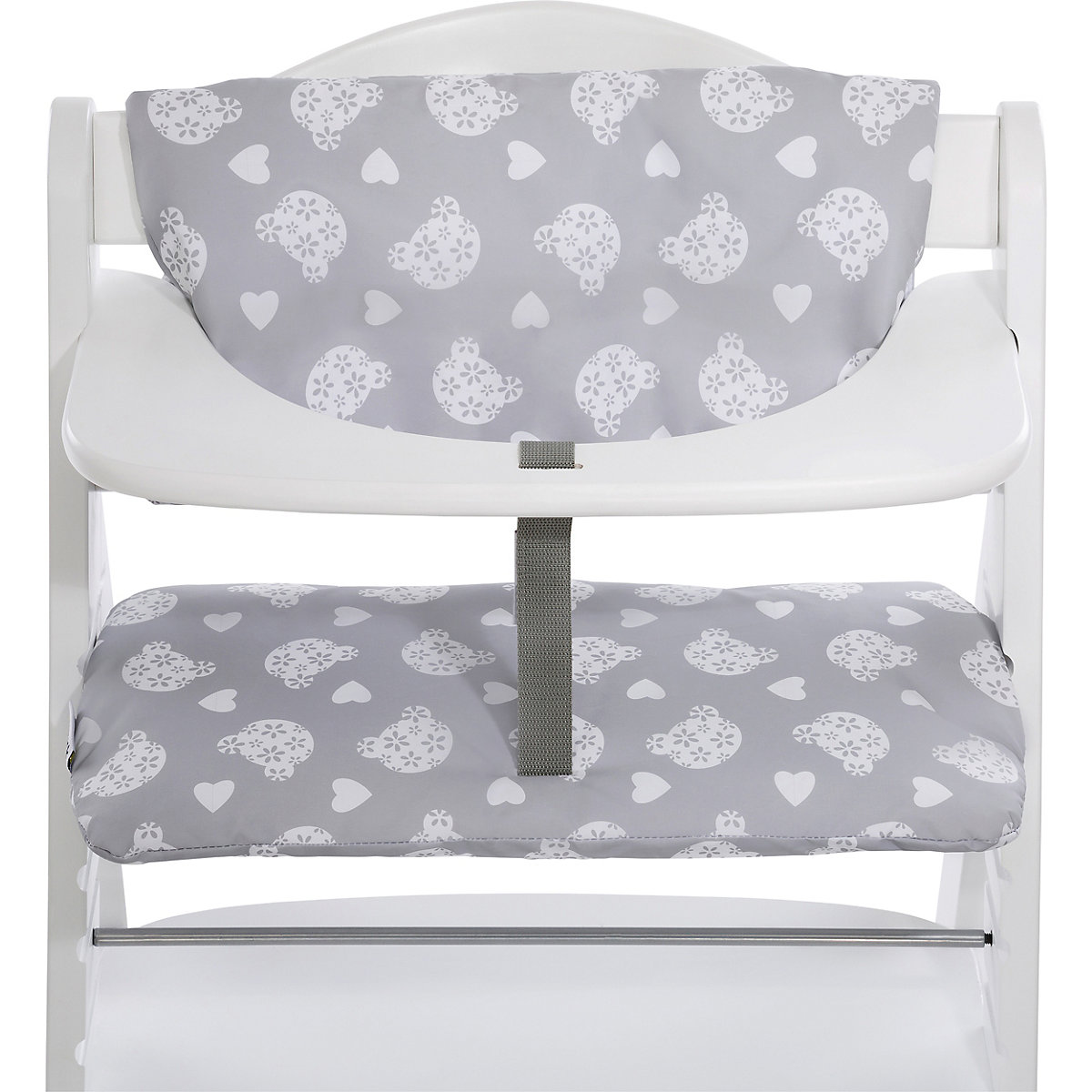 Sitzauflage Highchair Pad Deluxe, Teddy Grey