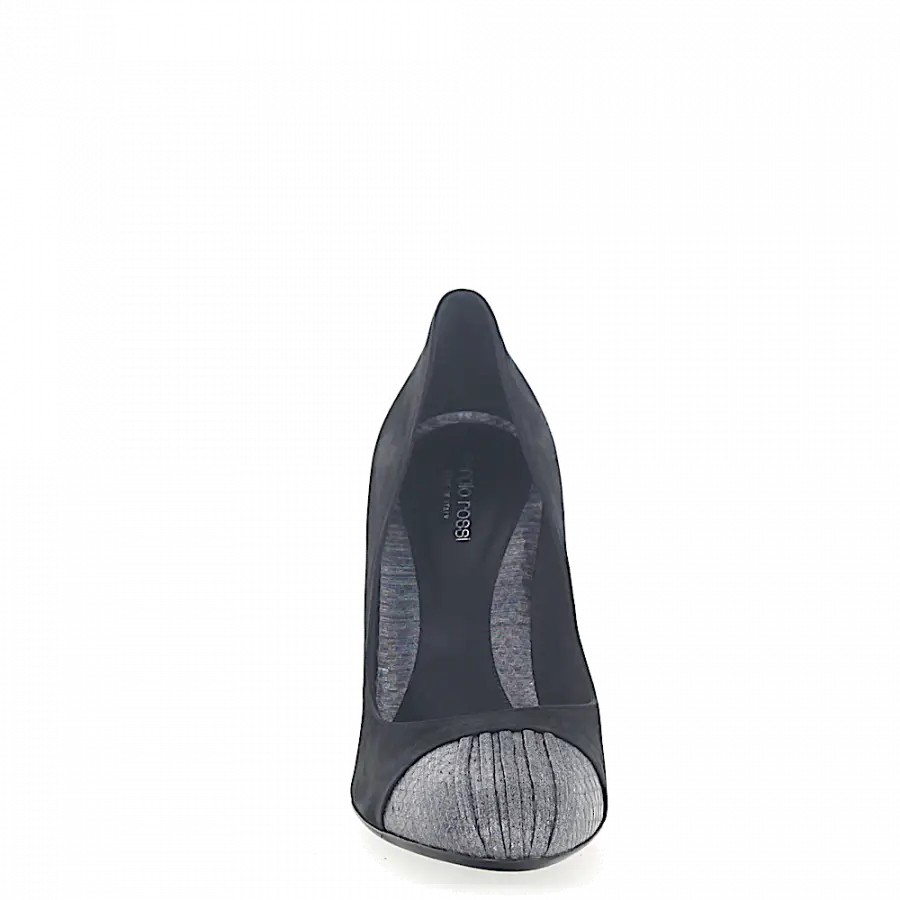 Sergio Rossi - Pumps Veloursleder Prägung schwarz - schwarz