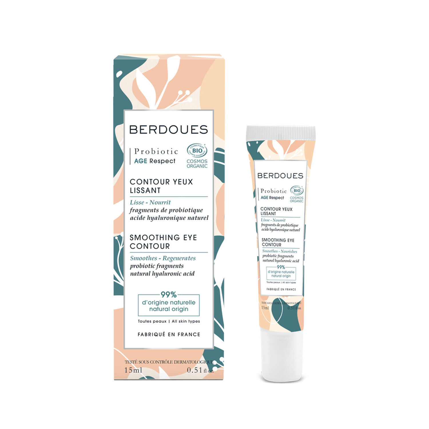 Berdoues Soin Probiotic Contour Des Yeux Lissant 15 ml