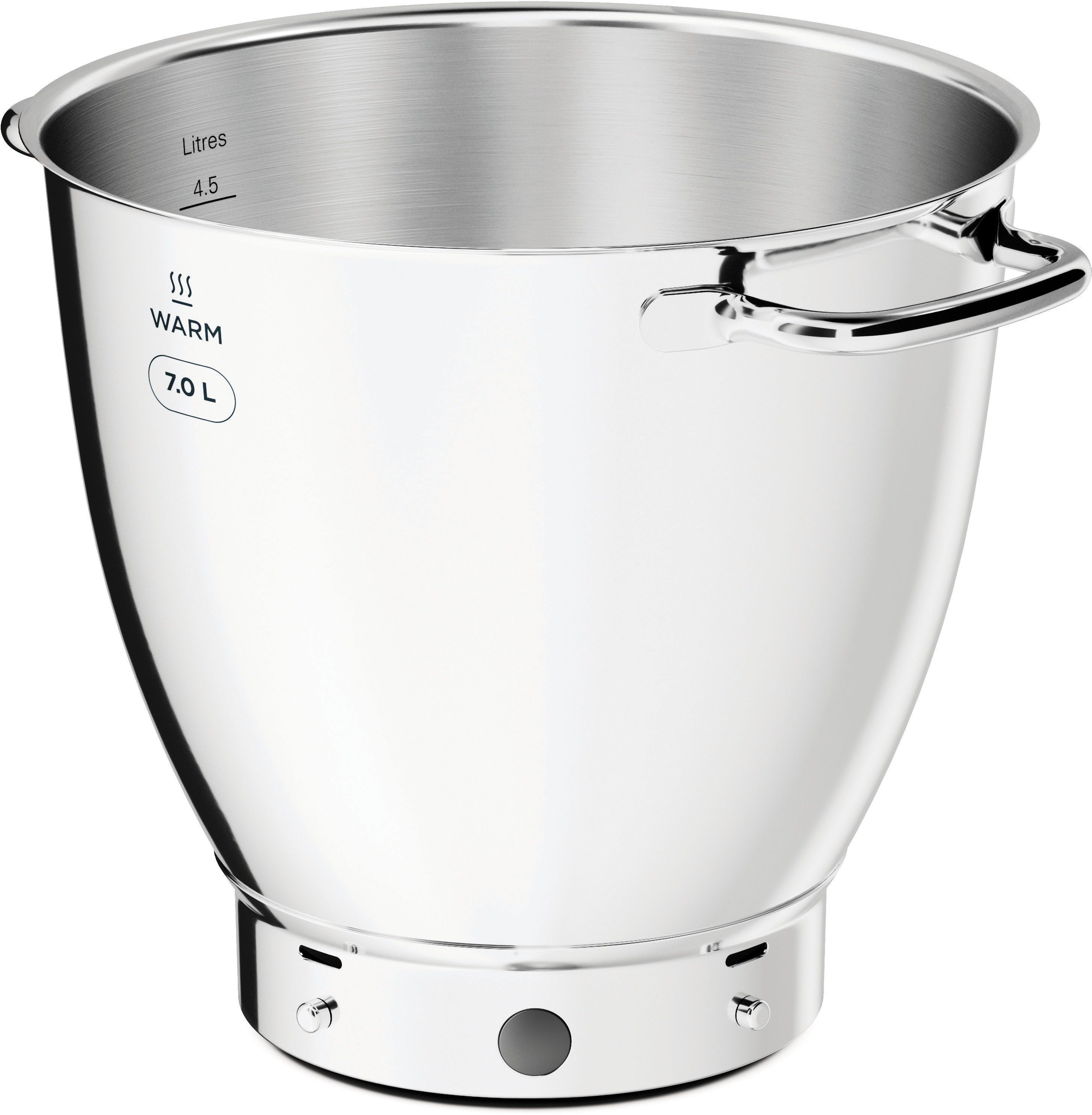 KENWOOD Küchenmaschine Titanium Chef Patissier XL KWL90.594SI, 1400 W, 7 l Schüssel, Wärmefunktion, zusätzliche 5 l Schüssel, inkl. umfangreiches Zubehör