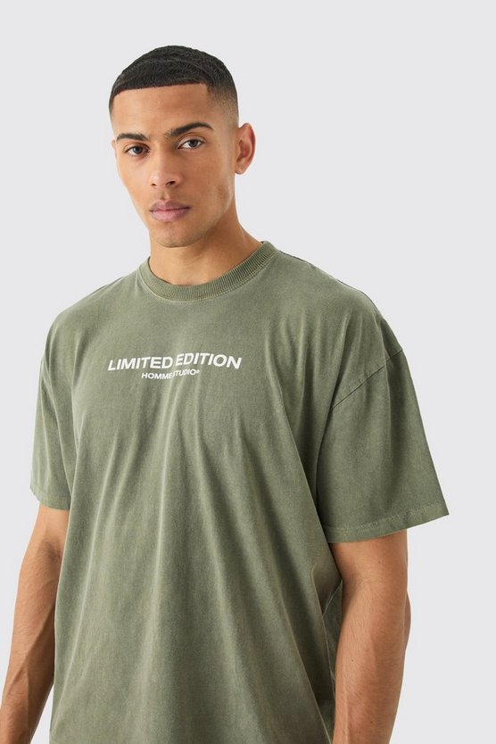 Oversize T-Shirt mit Limited Edition Print