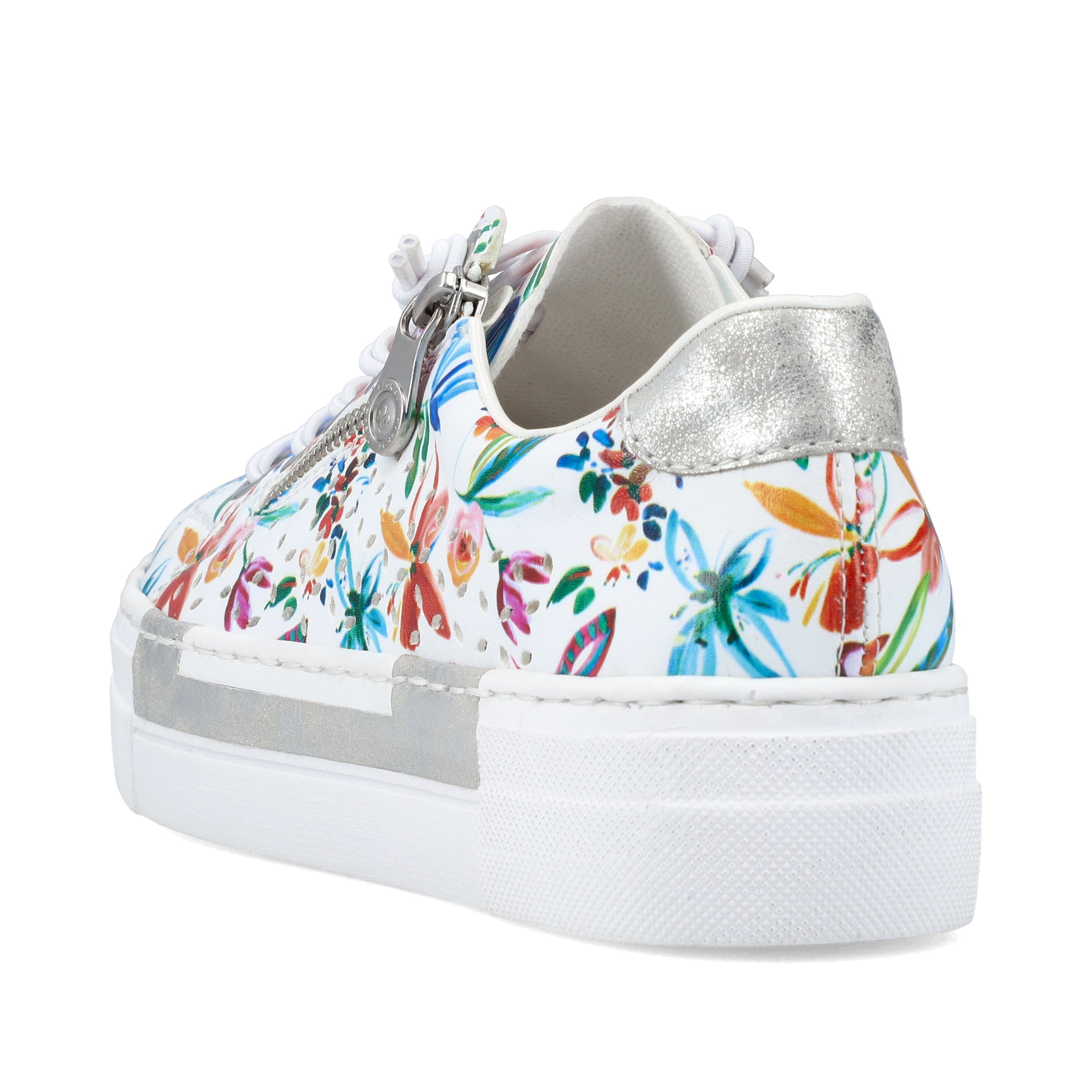 Rieker Damen Slipper multi-reinweiß