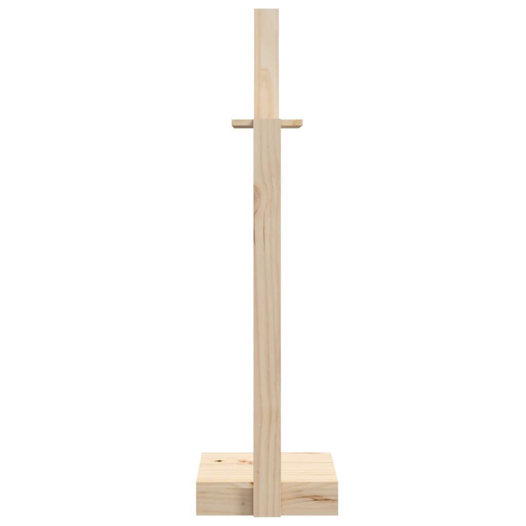 vidaXL Kaminholzregal Kaminholzhalter 33,5x30x110 cm Massivholz Kiefer Feuerholz Ständer Lag, BxTxH:33x30x110 cm