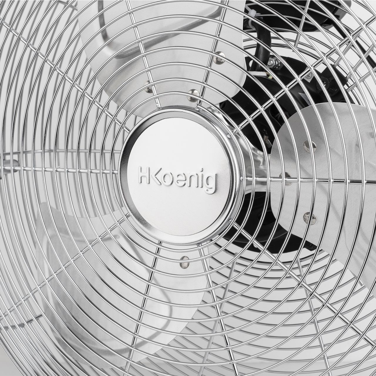 H.Koenig Bodenventilator aus Metall - 40 cm Durchmesser