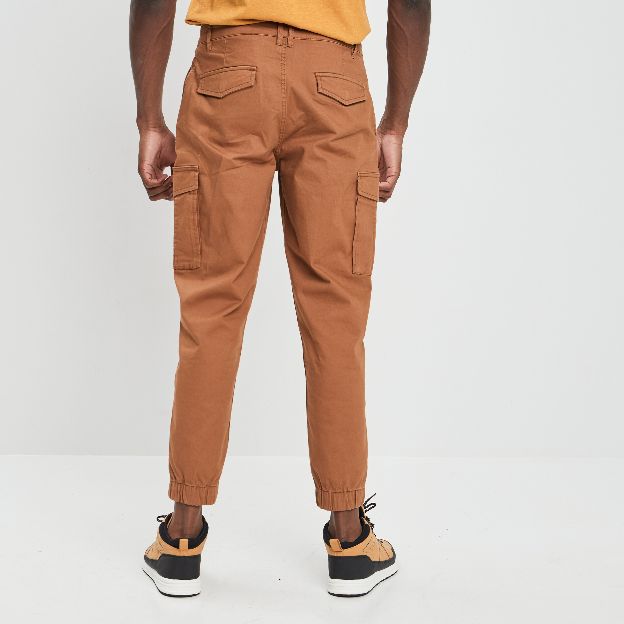 Pantalon cargo camel homme | La Halle