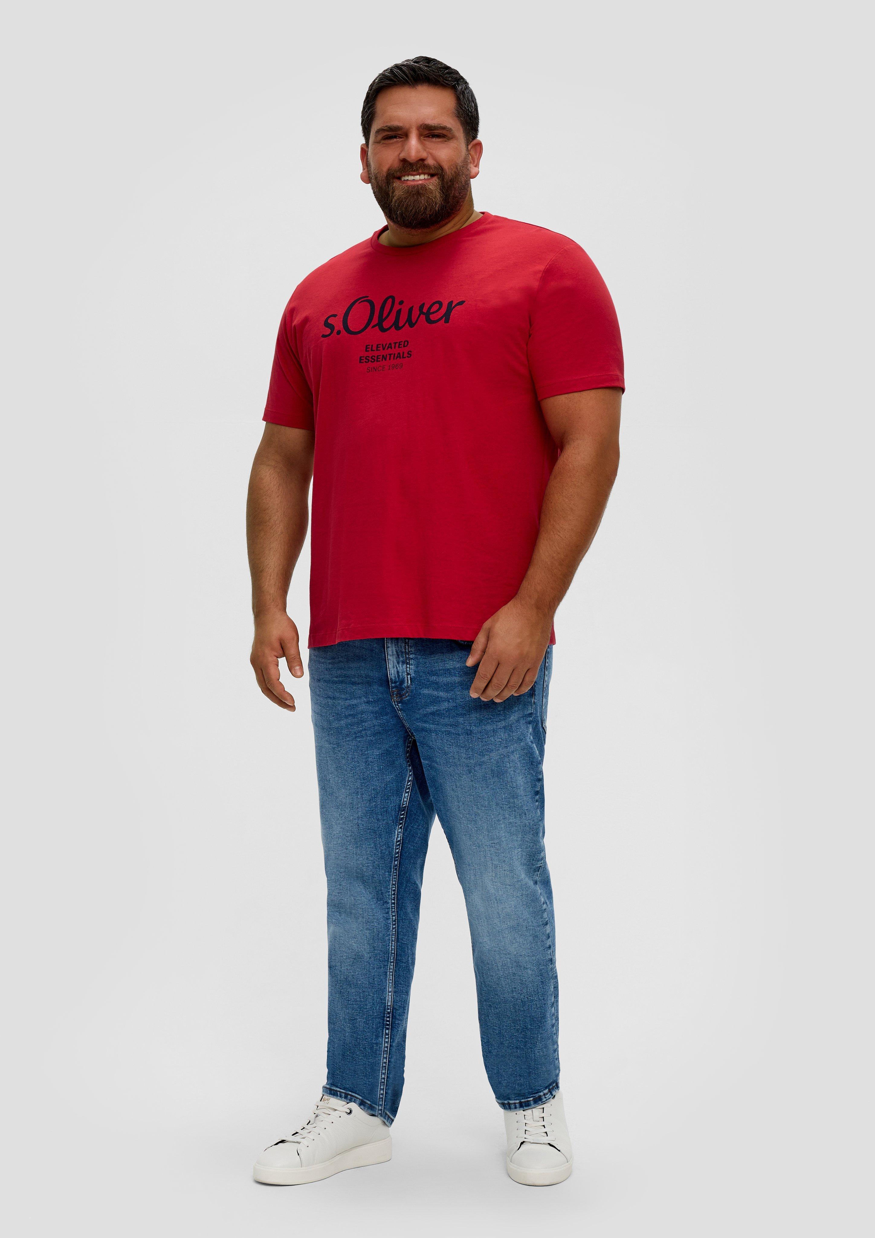 T-Shirt mit Label-Print  2148697-31D1