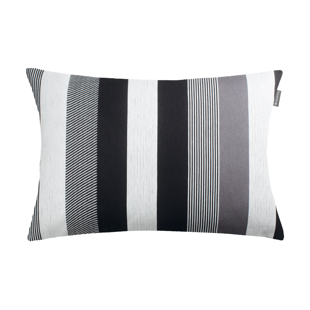 Kissenhülle MR-Stripe grau