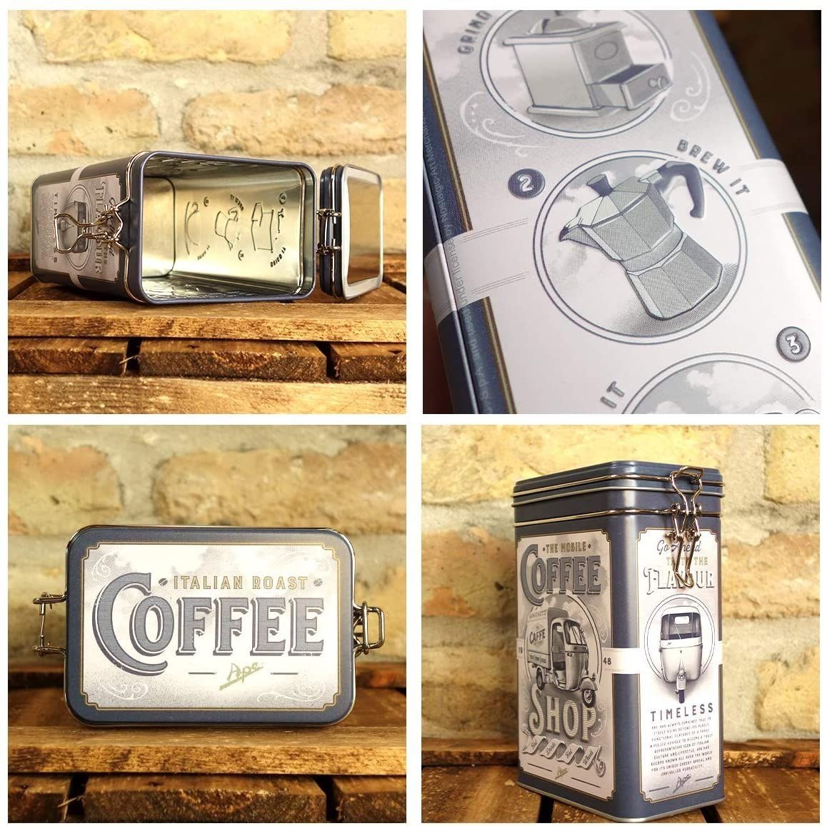 Nostalgic-Art Kaffeedose Aromadose - APE - Ape Coffee Shop