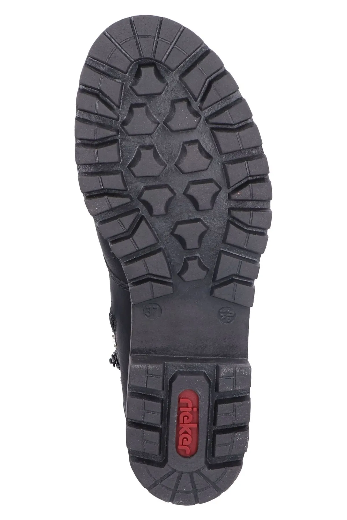 Rieker  Stiefelette - Schwarz - Blockabsatz