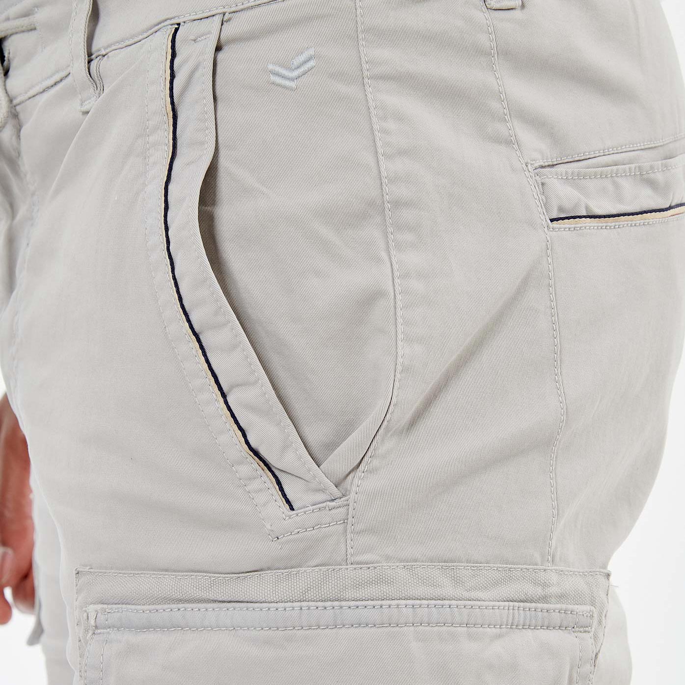 TOSHI  Short gris homme