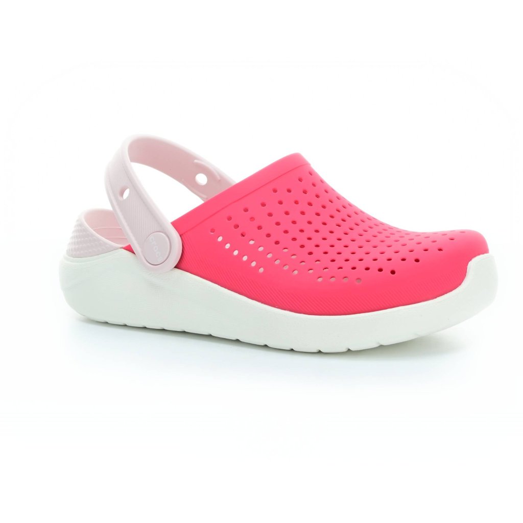 Crocs LiteRide Clog Poppy / White Pantoffeln