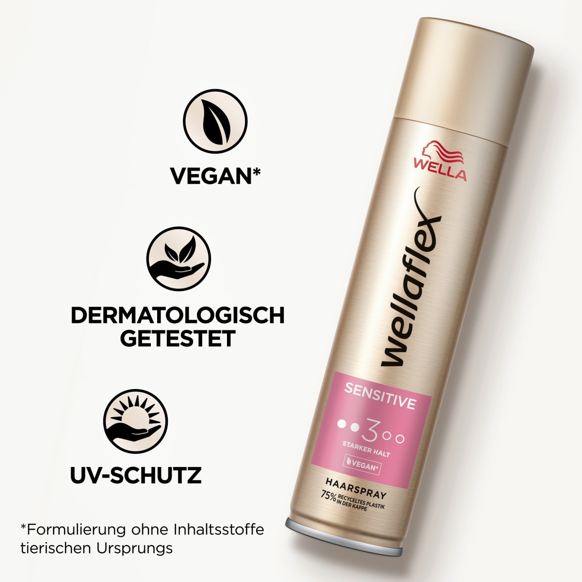 Haarspray Sensitive, Parfümfrei, 250 ml