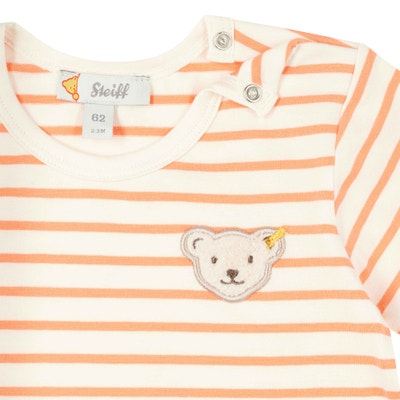 T-Shirt kurzarm, orange für Mädchen