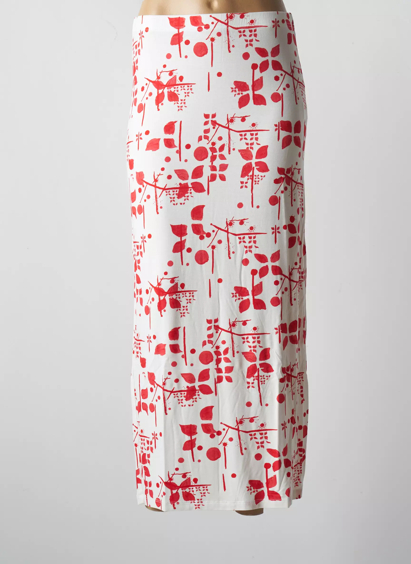G Oze Jupes Longues Femme couleur rouge