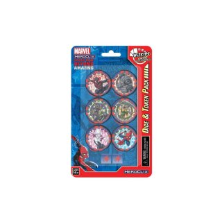 Marvel HeroClix: Spider-Man Beyond Amazing Dice & Token Pack (EN)