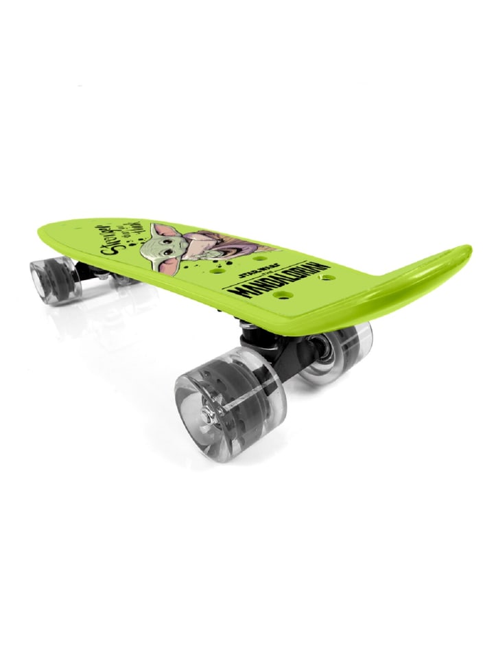 COFI 1453 Grogu Pennyboard – Kompaktes Design aus Polypropylen in Grün günstig kaufen 55 cm