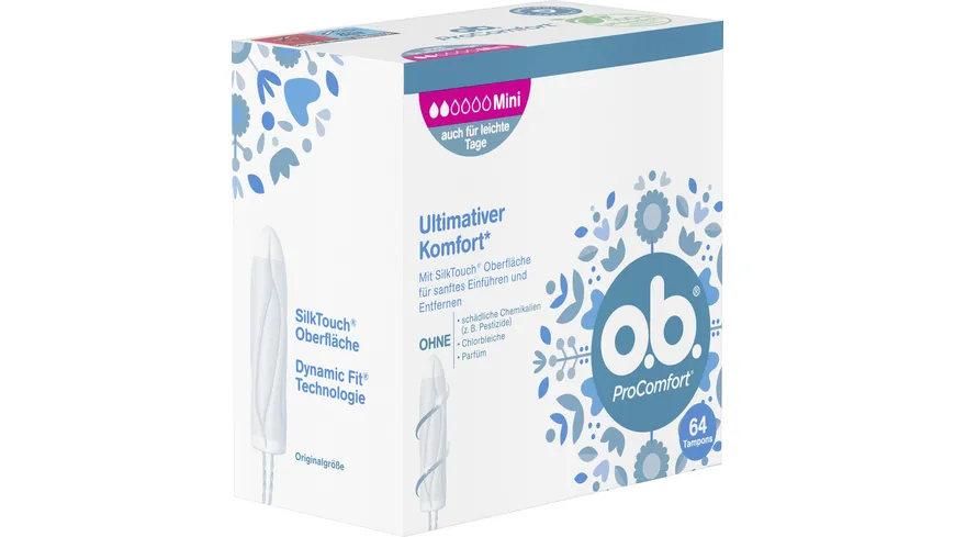 O.B. Tampons ProComfort Mini