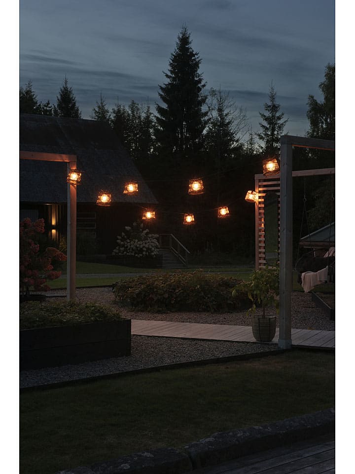 Konstsmide 5er-Set: Lampenschirme für Lichterketten in Schwarz - (H)20 x Ø 15 cm günstig kaufen onesize