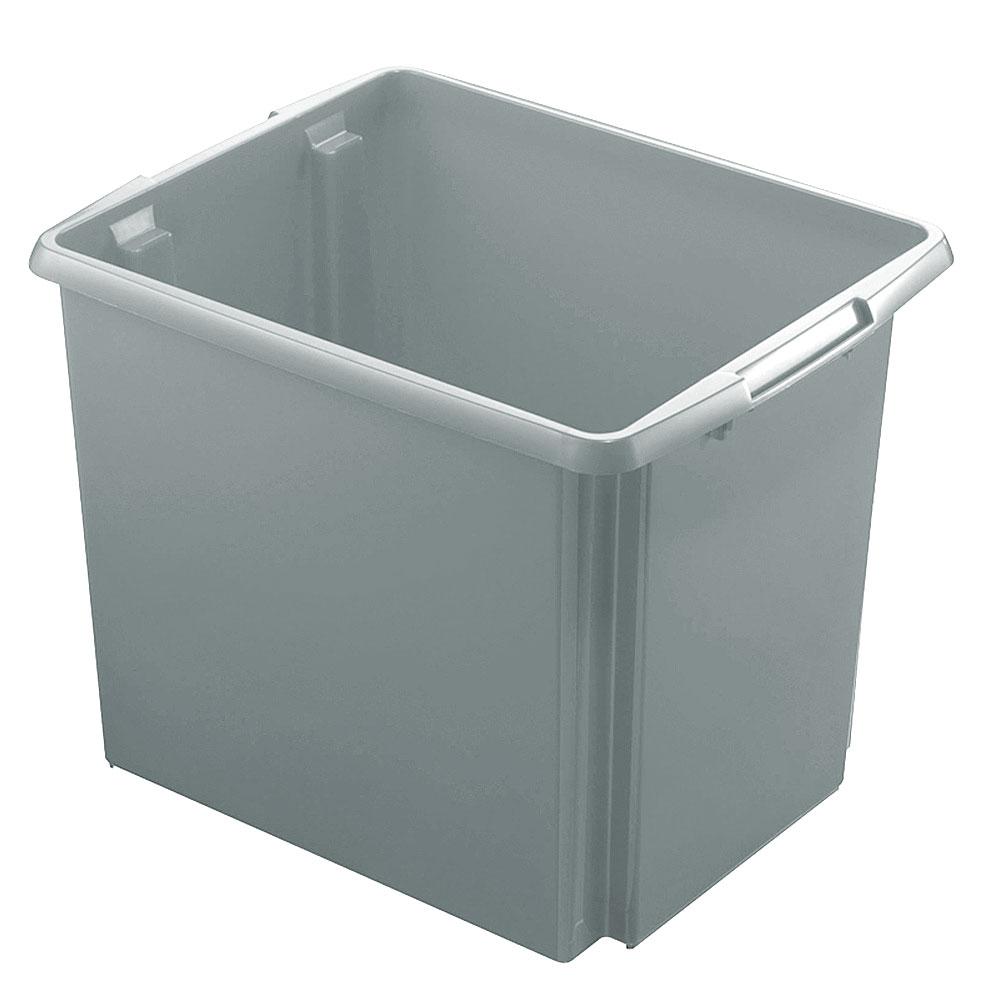 BRB Dreh- und Stapelbehälter, grau (10er Set)